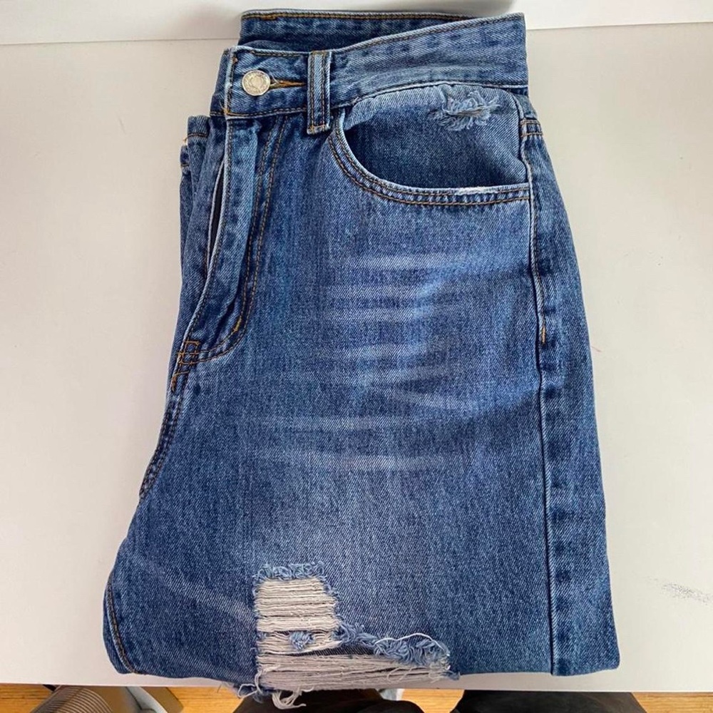 Denim Ripped Jeans 👖